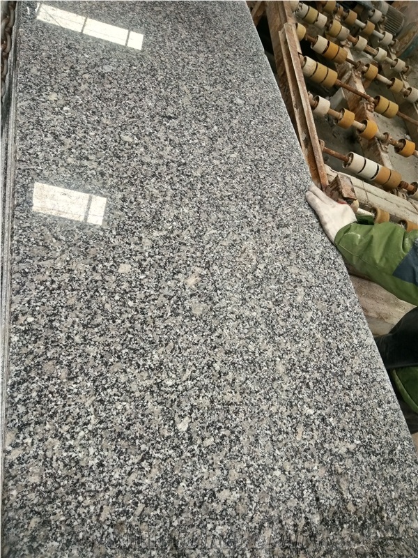 Steel Grey Granite Tiles, Slabs,Polished