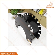 Stone Metal Table Display Stand Rack