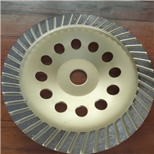 Stone Tool Diamond Turbo Grinding Cup Wheel