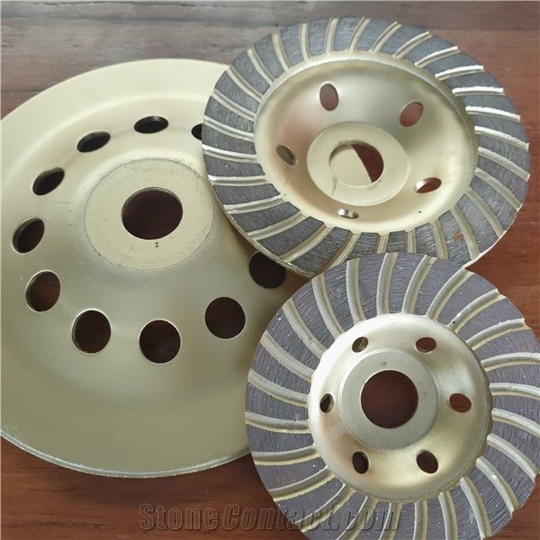 Stone Tool Diamond Turbo Grinding Cup Wheel