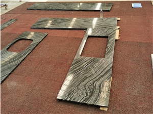 Tree Black,Antiquity Wood Grain Countertop