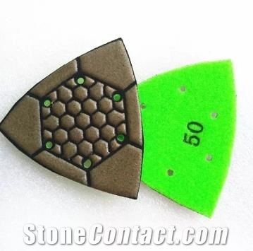Triangle Polishing Pads for Floor Renewing