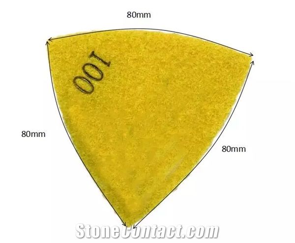 Triangle Polishing Pads for Floor Renewing
