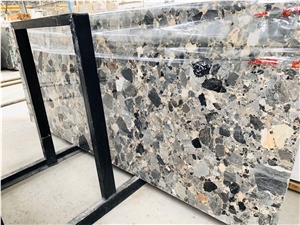Turkey Espresso Macchiato Brown Marble Slabs