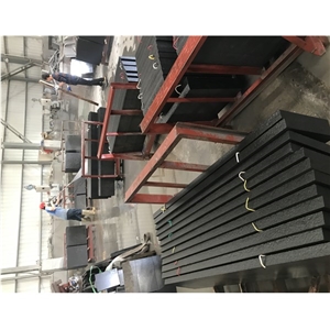 Vietnam Black Granite Block Steps for Deck Stair