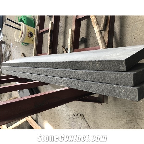 Vietnam Black Granite Block Steps for Deck Stair