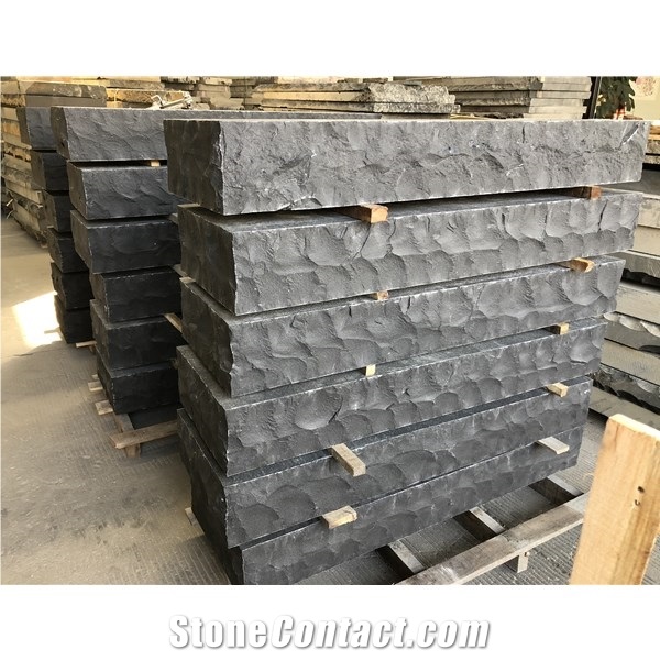 Vietnam Black Granite Block Steps for Deck Stair