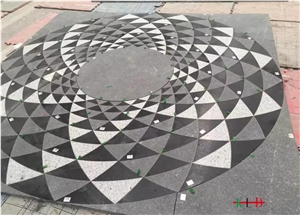 Waterjet Floor Medallion Decorative Entrance Tiles