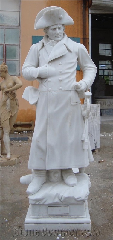 White Marble Sculpture Western Style Human Statue