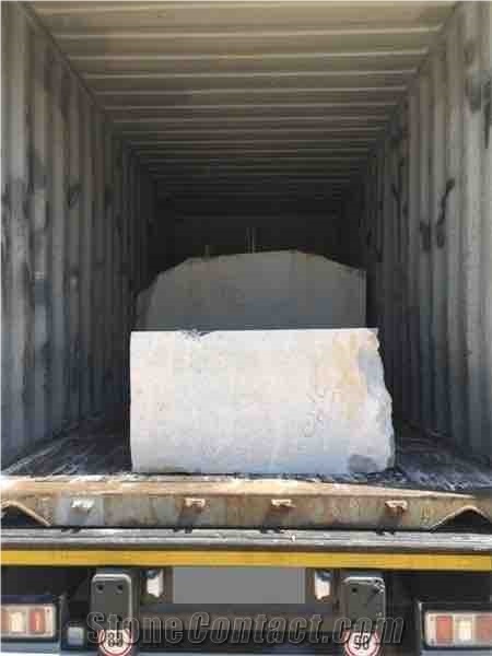 Natural Stone Repen Povir Limestone Blocks, Slovenia Grey Limestone