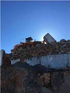 Natural Stone Repen Povir Limestone Blocks, Slovenia Grey Limestone