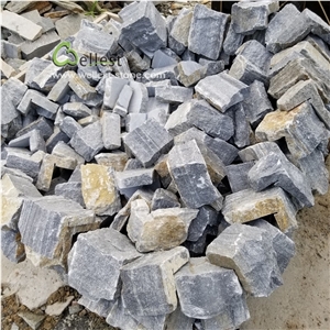 Blue Quartzite Wall Cladding L Shape Corner