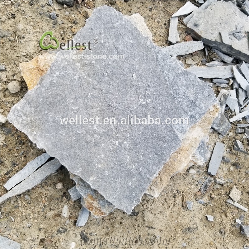 Blue Quartzite Wall Cladding L Shape Corner