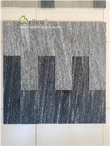 G302 Nero Santiago Granite Bullnose Stairs