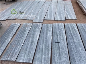 G302 Nero Santiago Granite Bullnose Stairs