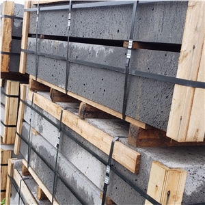 Large Lave Basalt Stone Kerbstone