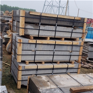 Large Lave Basalt Stone Kerbstone