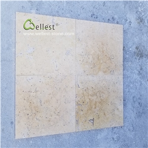 Mocha Cream Beige Limestone Paver for Floor
