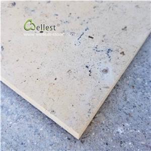 Mocha Cream Beige Limestone Paver for Floor