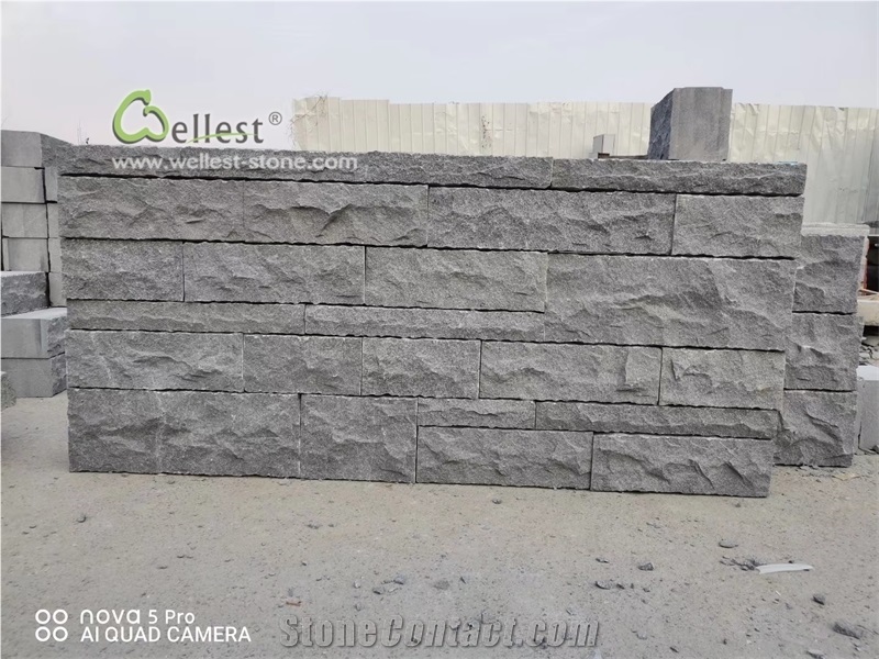 New G654 Granite Retaining Wall Blocks