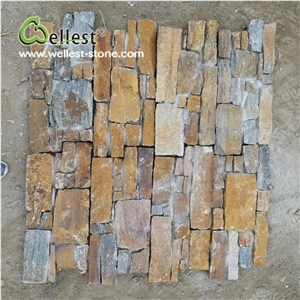 Rusty Slate Z Cement Base Stack Stone for Wall