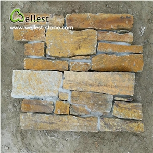 Rusty Slate Z Cement Base Stack Stone for Wall
