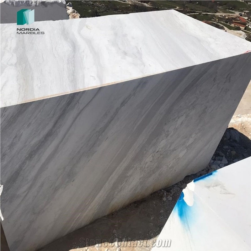 Volakas White Marble Blocks