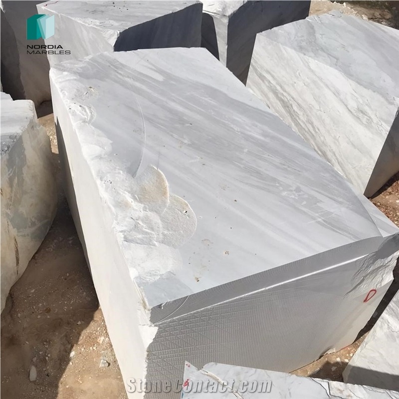 Volakas White Marble Blocks