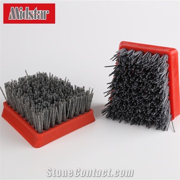 Abrasive Antique Polishing Brushes for Stone