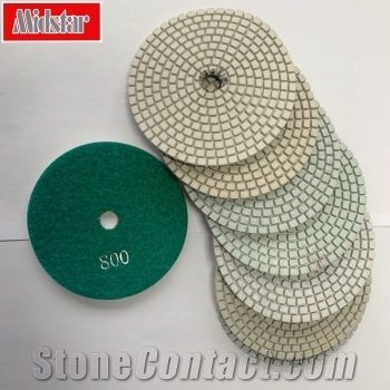 Dry/Wet Polishing Pad Abrasive for Renewing Floor