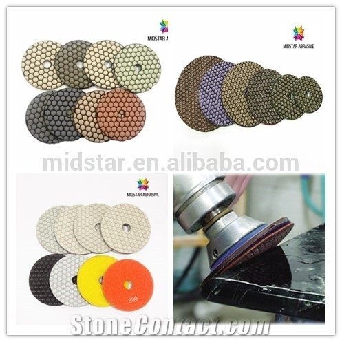 Dry/Wet Polishing Pad Abrasive for Renewing Floor
