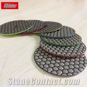 Flexible Dry&Wet Diamond Polishing Pad for Stone