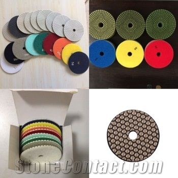 Flexible Dry&Wet Diamond Polishing Pad for Stone
