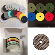 Flexible Dry&Wet Diamond Polishing Pad for Stone