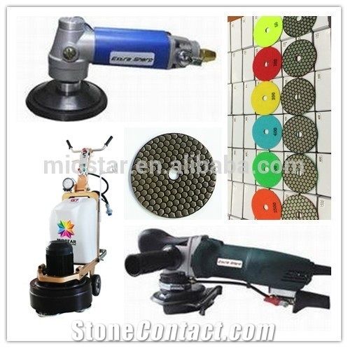 Flexible Dry&Wet Diamond Polishing Pad for Stone