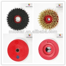 Granite and Marble Abrasive Fickert Antique Brush