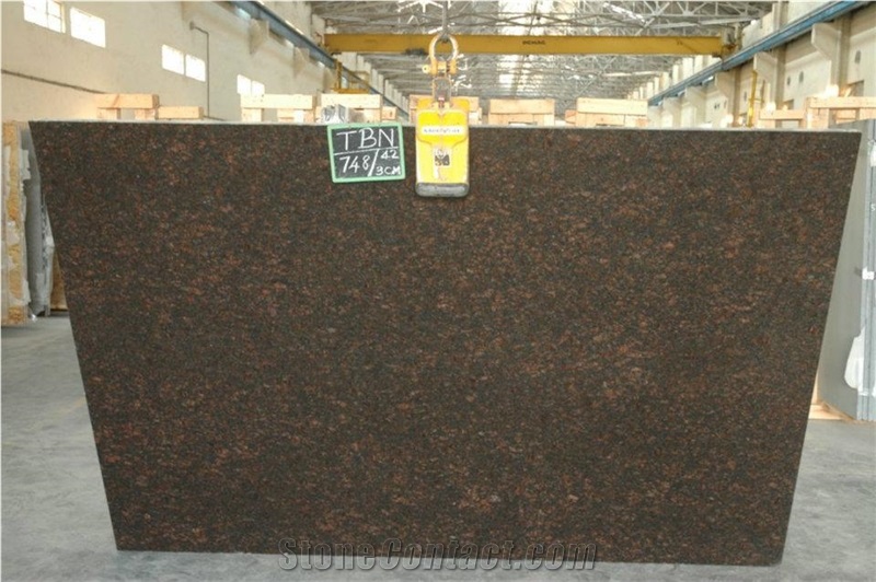 Tan Brown Granite Slab