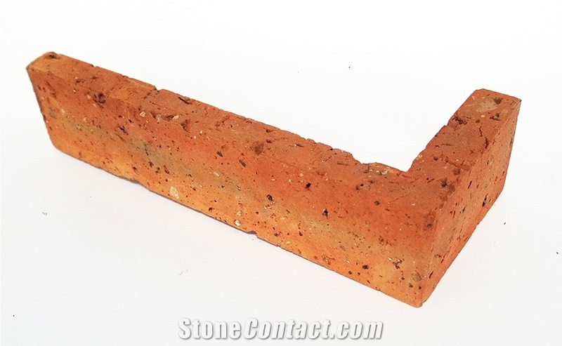 Antique Red Used Old Clay Thin Brick Veneer