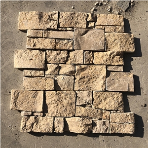 Cement Concrete Back Stacked Stone Veneer Cladding