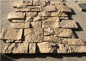 Cement Concrete Back Stacked Stone Veneer Cladding