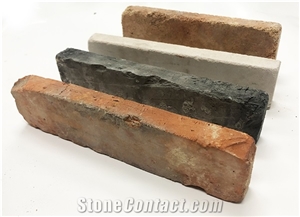 Grey Clay Reclaimed Old Thin Brick Veneer