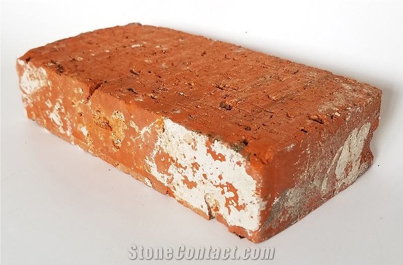 Red Reclaimed Used Old Thin Brick Veneer