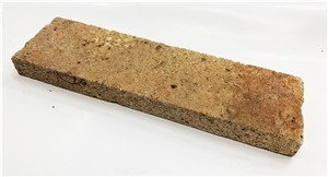 Yellow Reclaimed Old Thin Firebricks Veneer