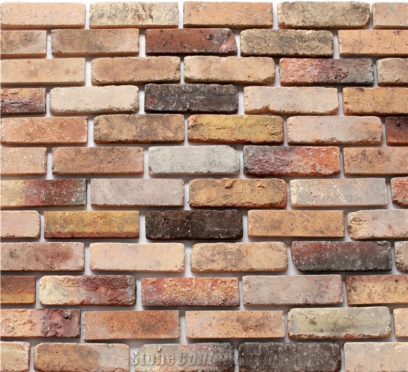 Yellow Reclaimed Recycled Thin Brick Veneer