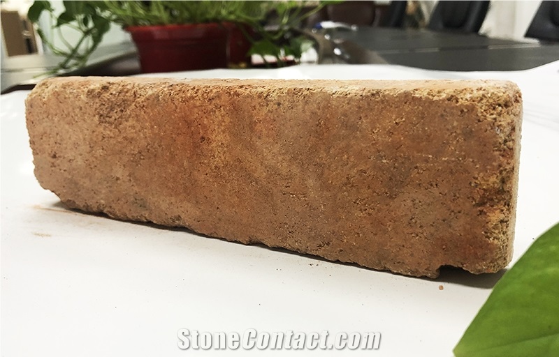Yellow Reclaimed Recycled Thin Brick Veneer