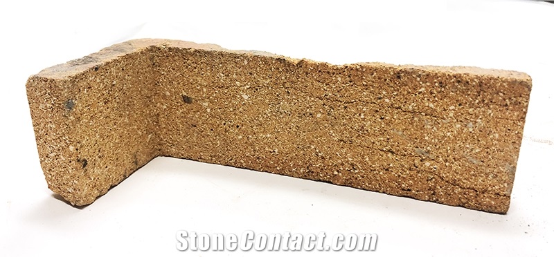 Yellow Reclaimed Recycled Thin Brick Veneer
