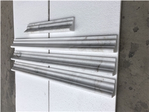 Bianco Carrara White,Glorious White Marble Molding