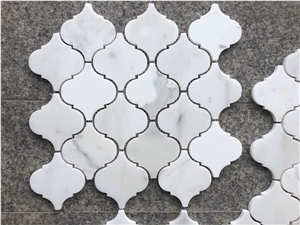 Calacatta Gold Marble Lantern Marble Mosaic