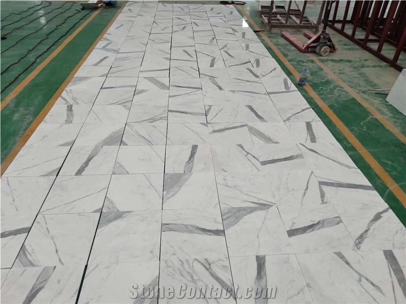 Italy Calacatta Gold Marble,Statuario Venato Tile