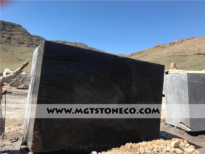 Absolute Black Marble Block